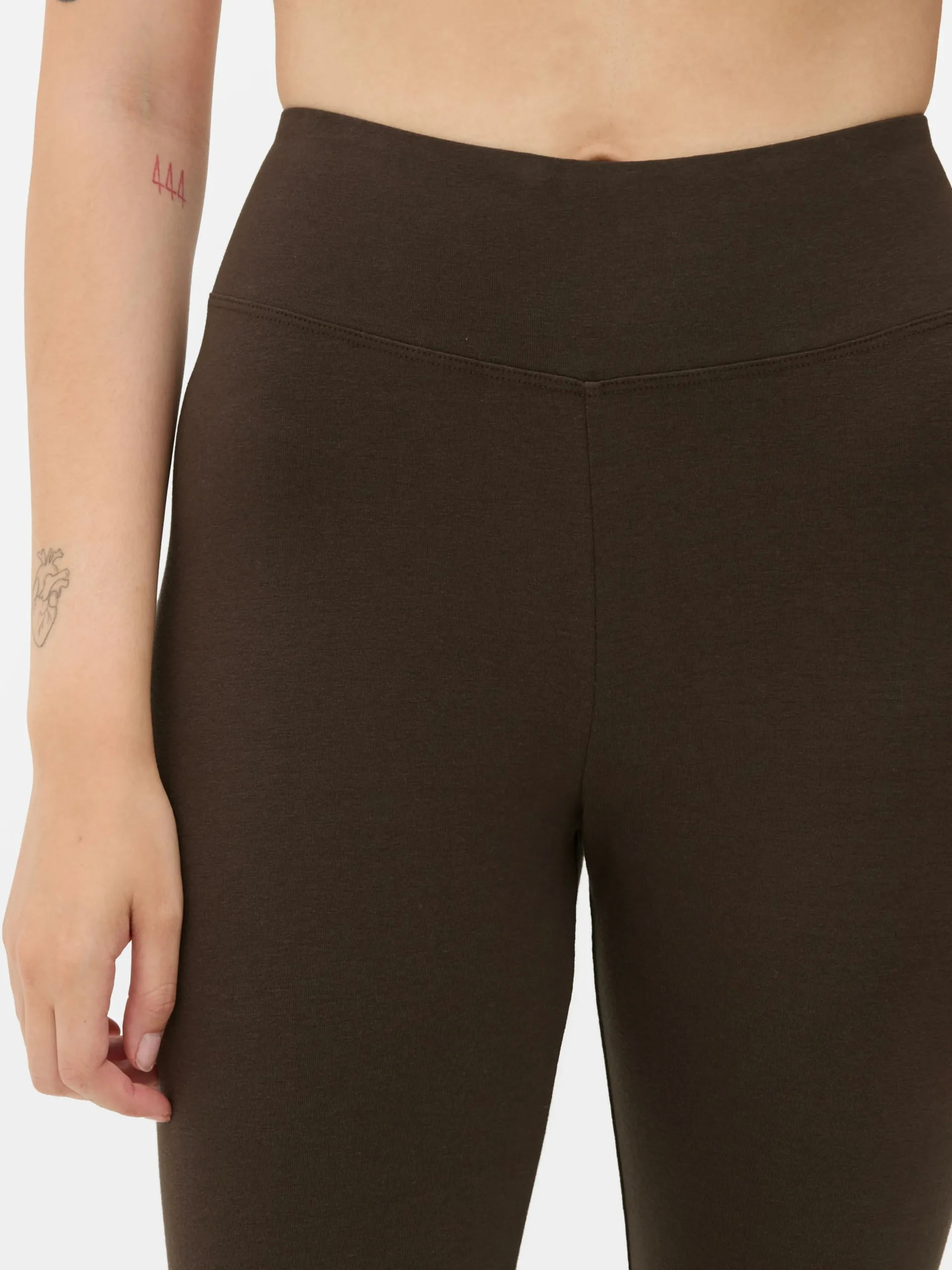 Jersey Legging Met Hoge Taille