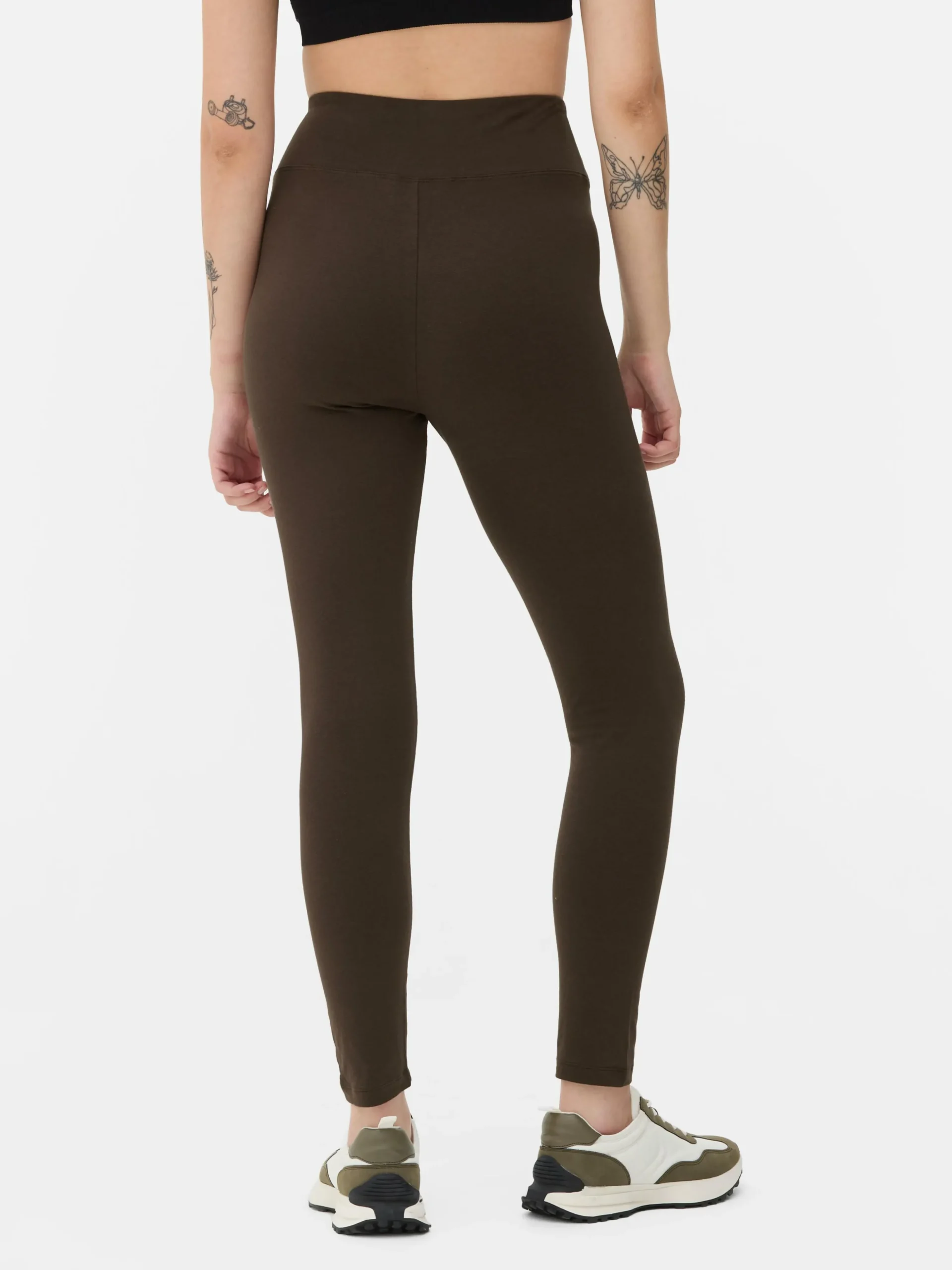 Jersey Legging Met Hoge Taille