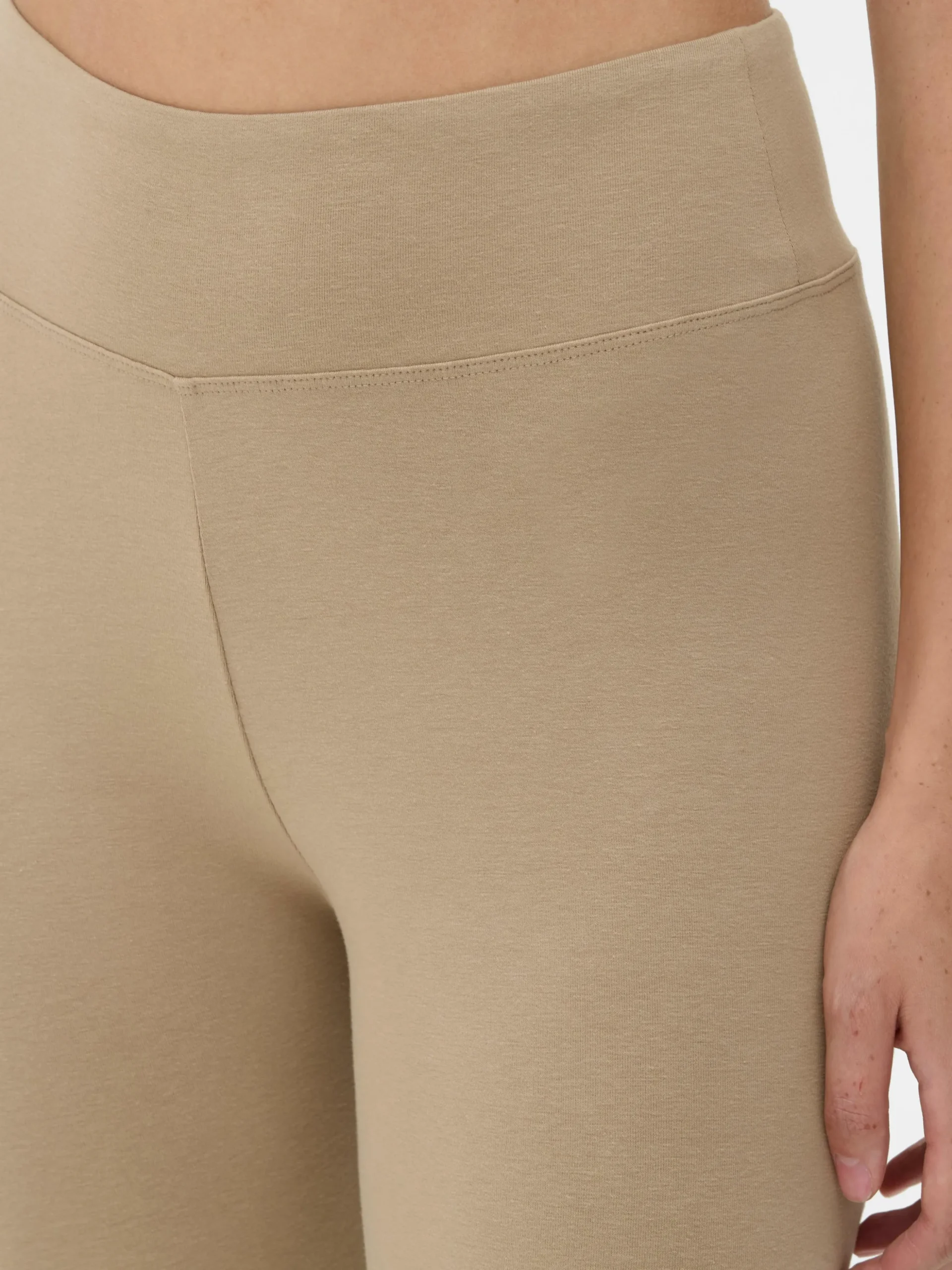 Jersey Legging Met Hoge Taille