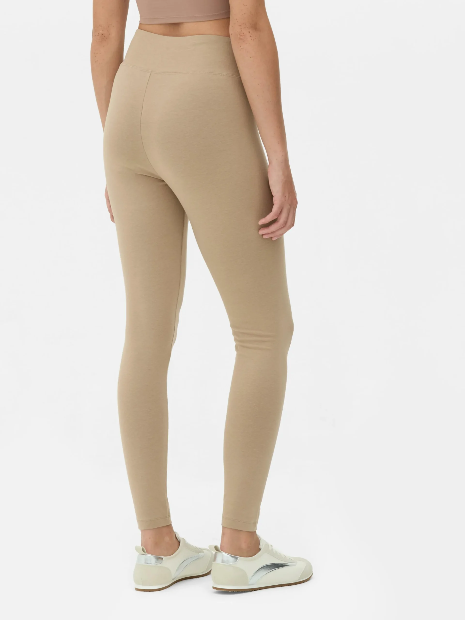 Jersey Legging Met Hoge Taille