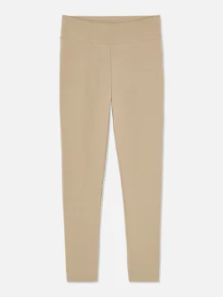 Jersey Legging Met Hoge Taille