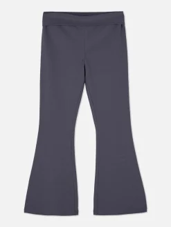 Jersey Legging Met Wijde Pijpen