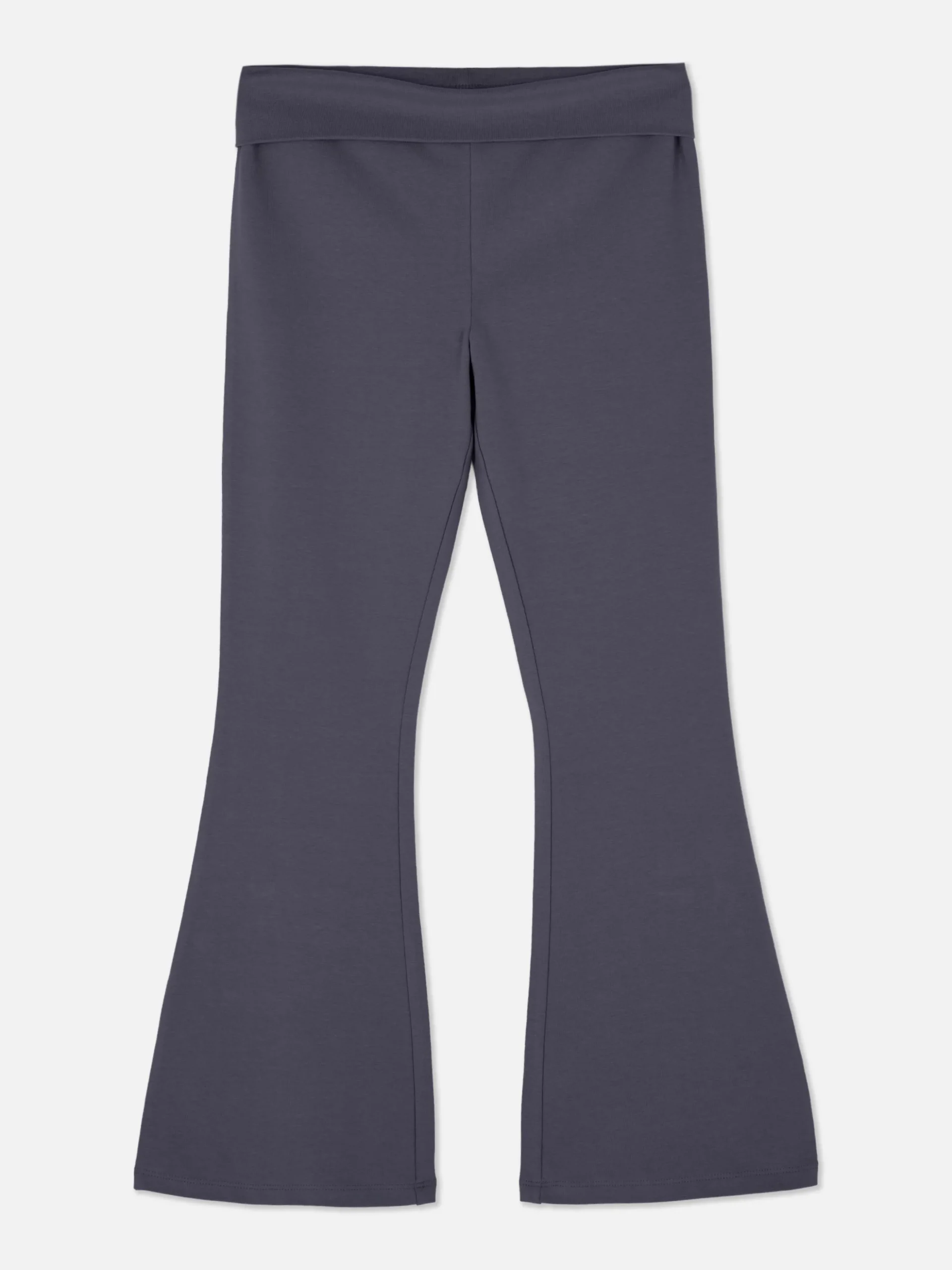 Jersey Legging Met Wijde Pijpen