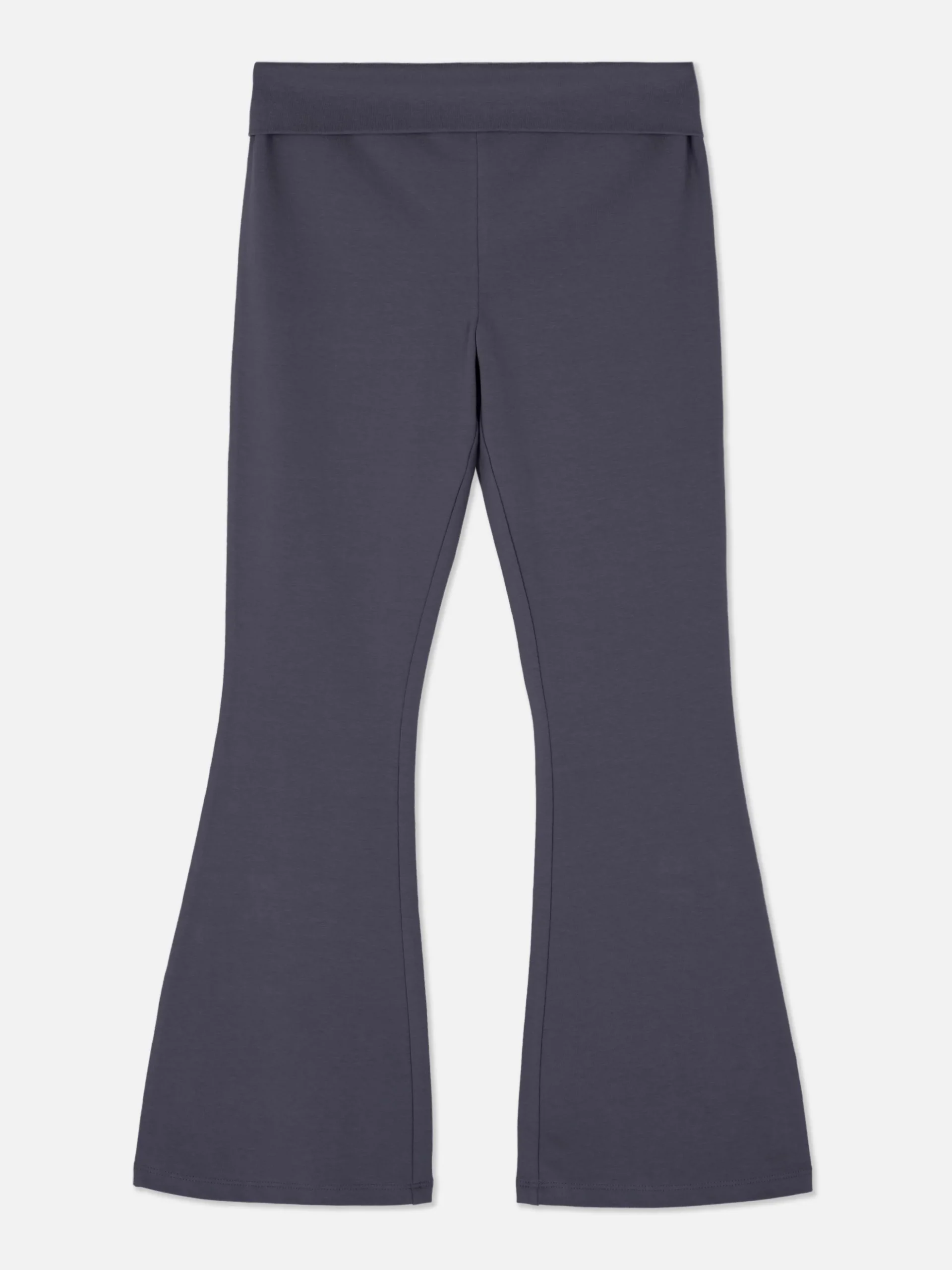 Jersey Legging Met Wijde Pijpen