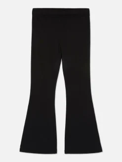 Jersey Legging Met Wijde Pijpen