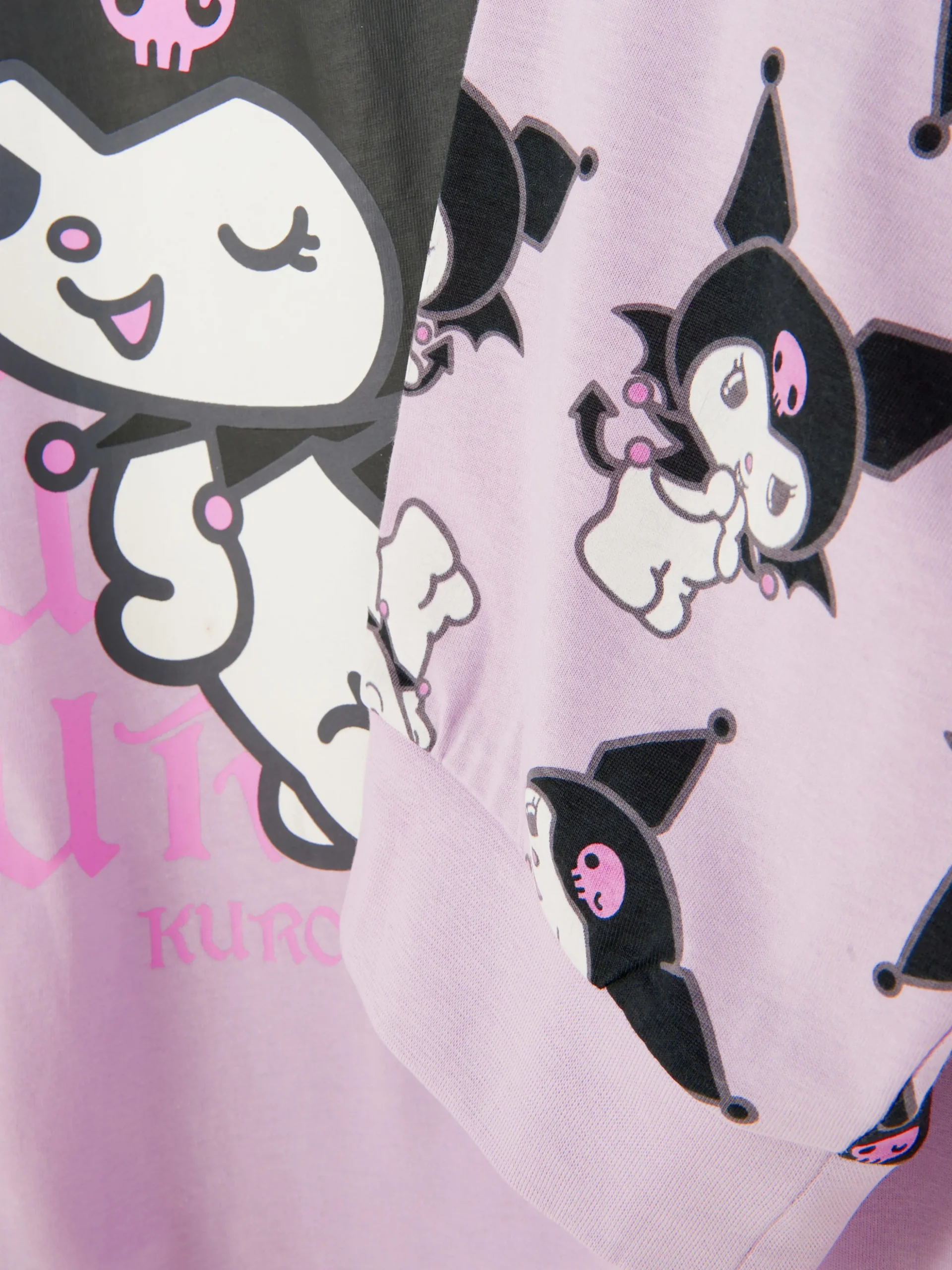 Jersey Pyjama Hello Kitty Kuromi