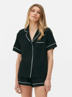 Jersey-pyjama Met Korte Mouwen