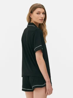 Jersey-pyjama Met Korte Mouwen