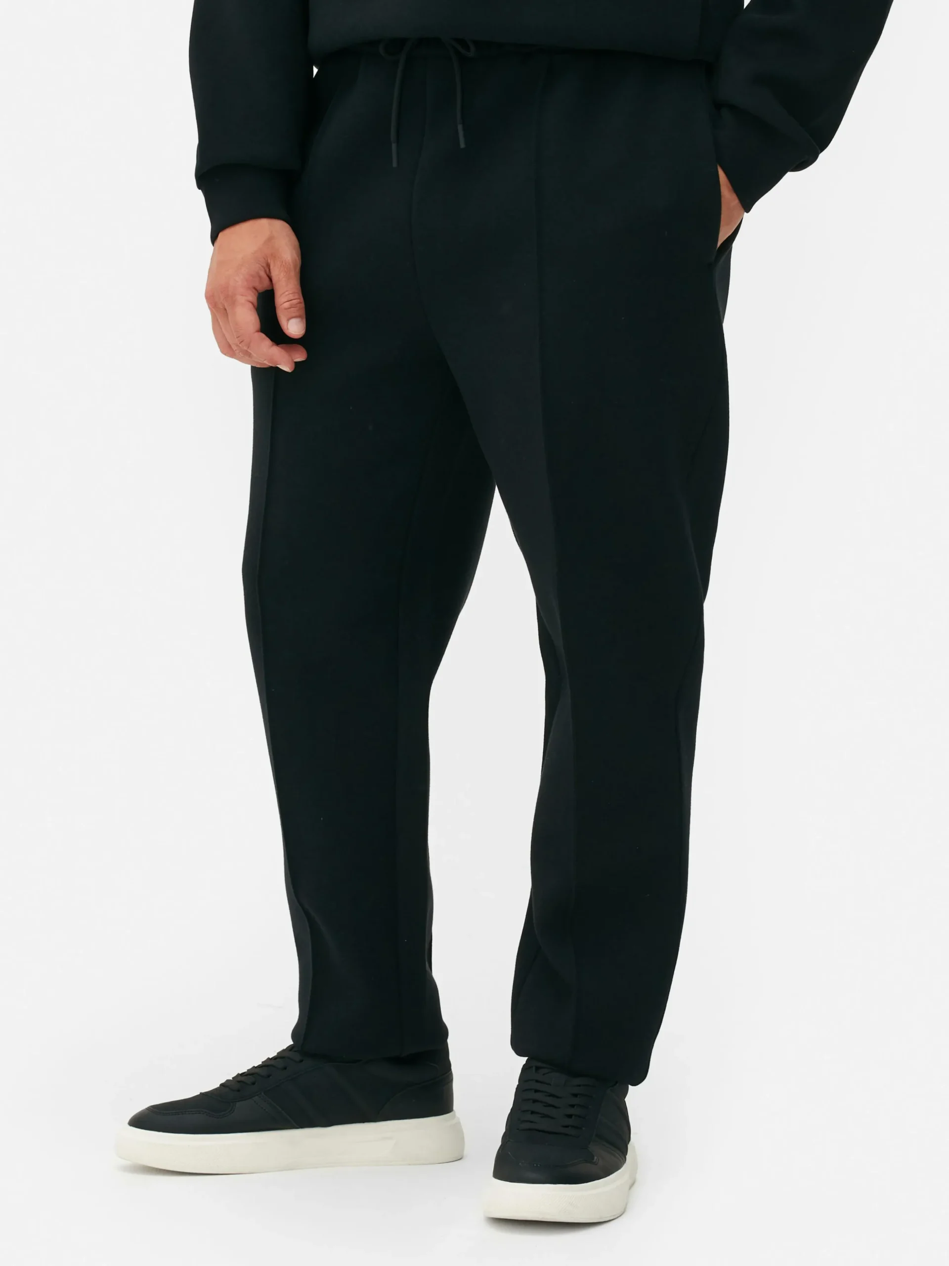 Joggingbroek Met Boord En Gepaspelde Naad Kem