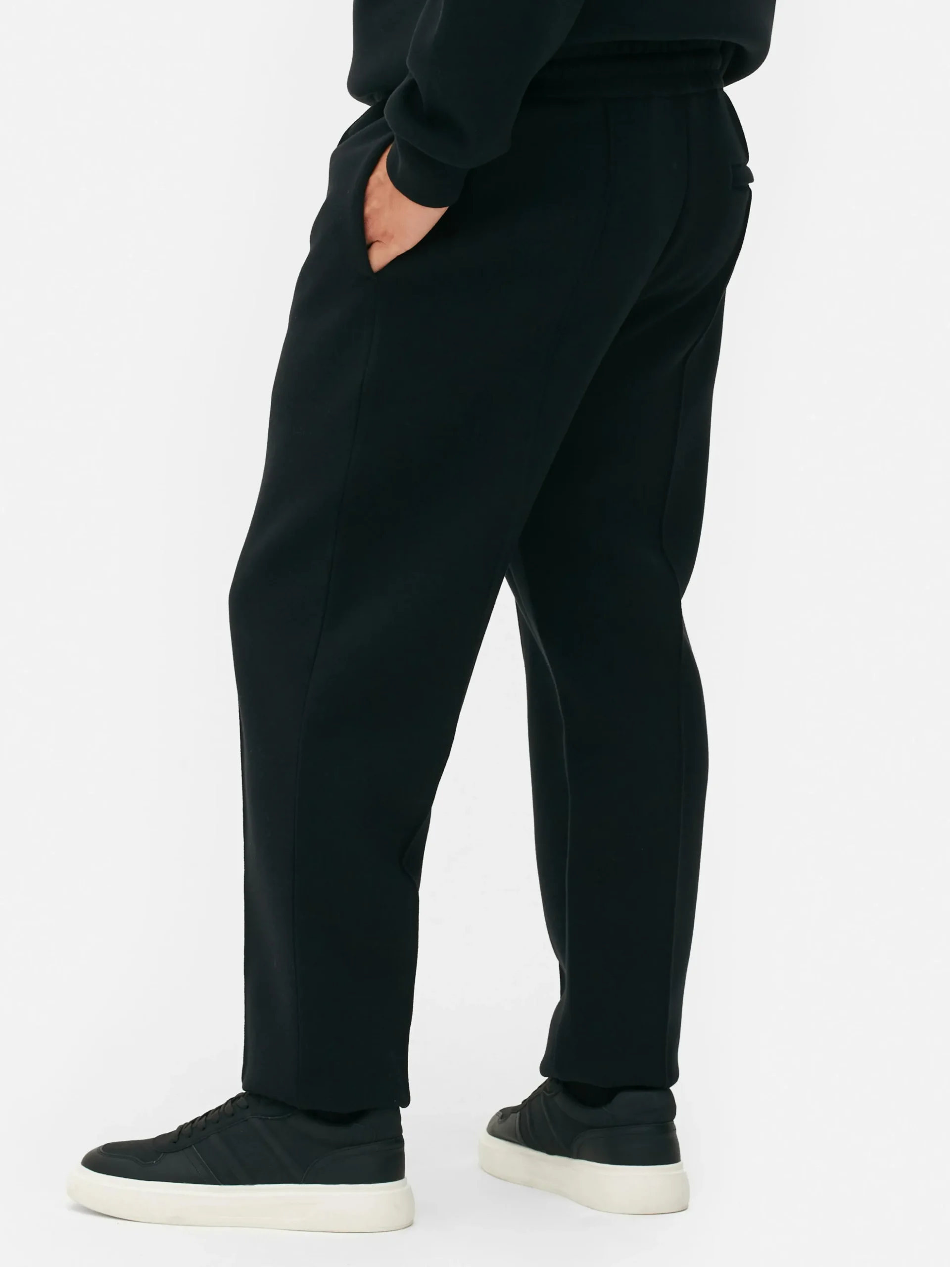 Joggingbroek Met Boord En Gepaspelde Naad Kem