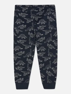Joggingbroek Met Print En Trekkoord