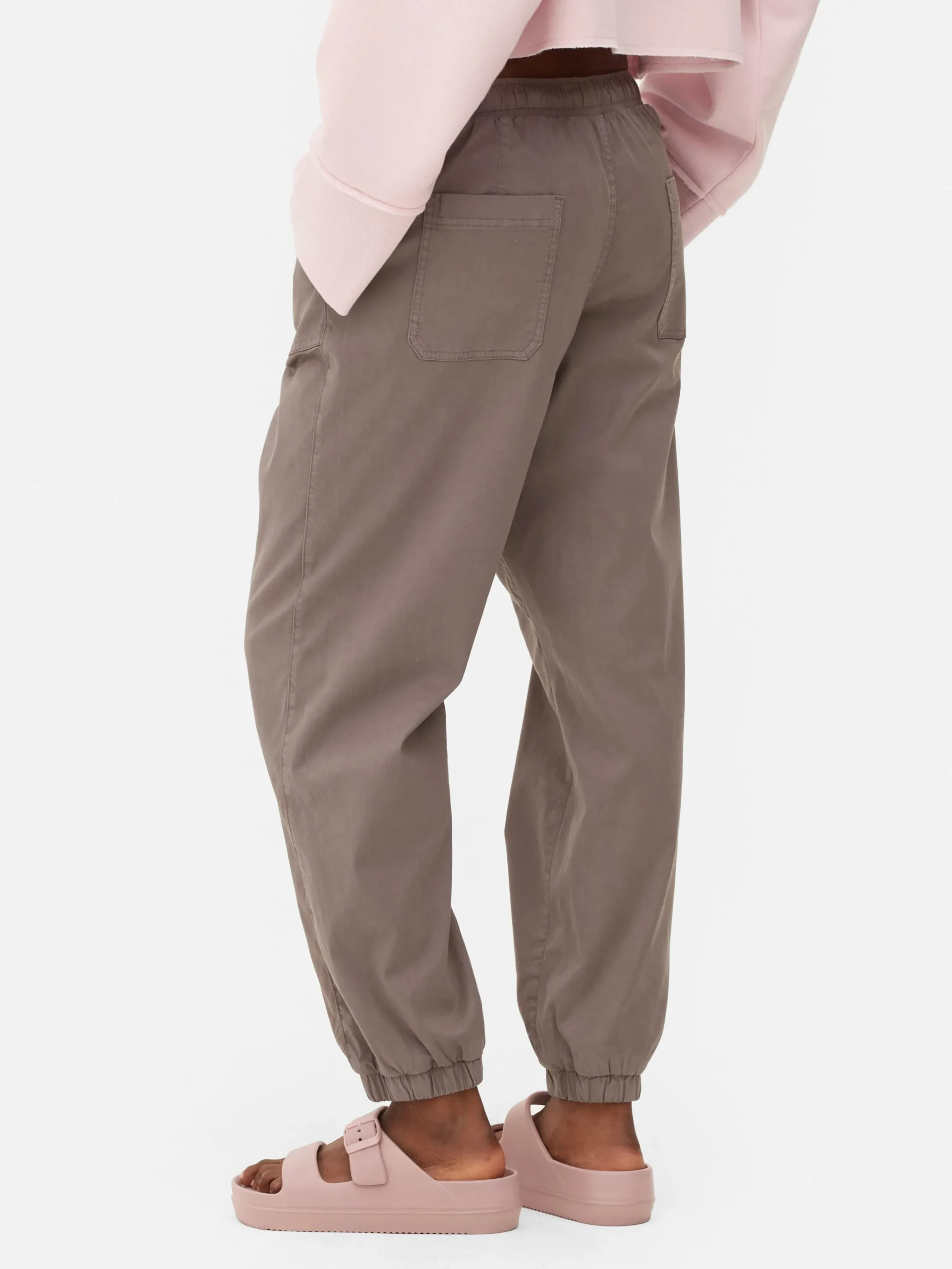 Joggingbroek Met Trekkoord En Enkelboorden