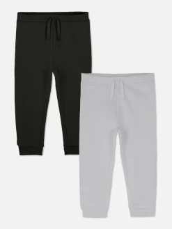 Joggingbroek Met Trekkoord En Boorden, Set Van 2