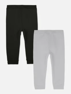 Joggingbroek Met Trekkoord En Boorden, Set Van 2