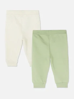 Joggingbroek Met Trekkoord En Boorden, Set Van 2