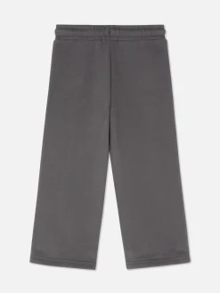 Joggingbroek Met Wijde Pijpen En Trekkoord