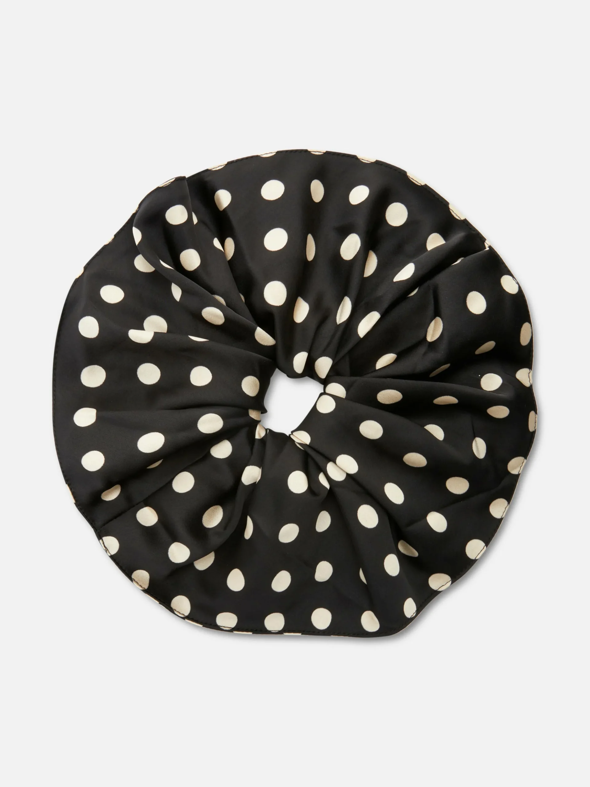 Jumbo Scrunchie Met Stippen