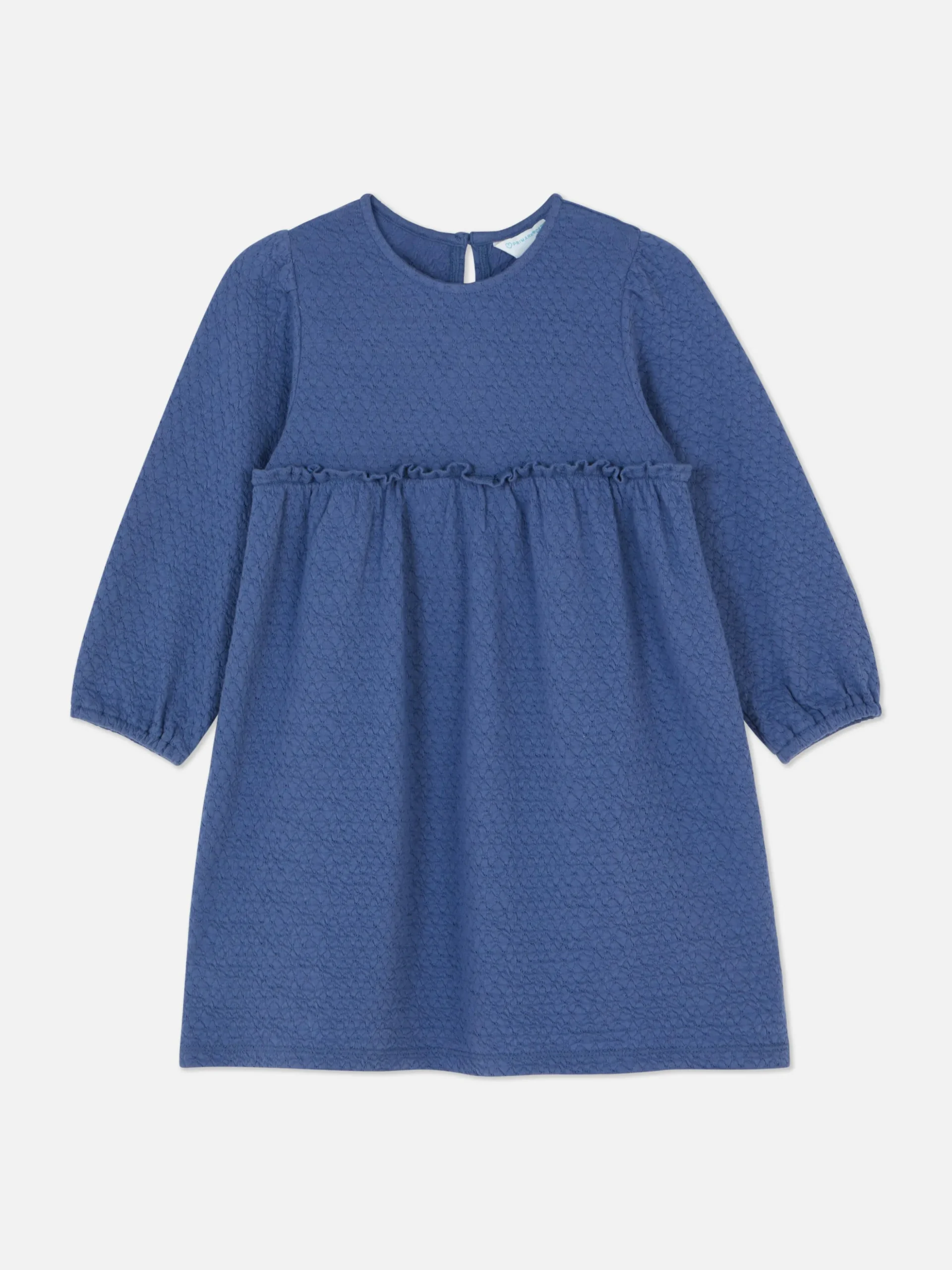 Jurk Van Getextureerde Jersey
