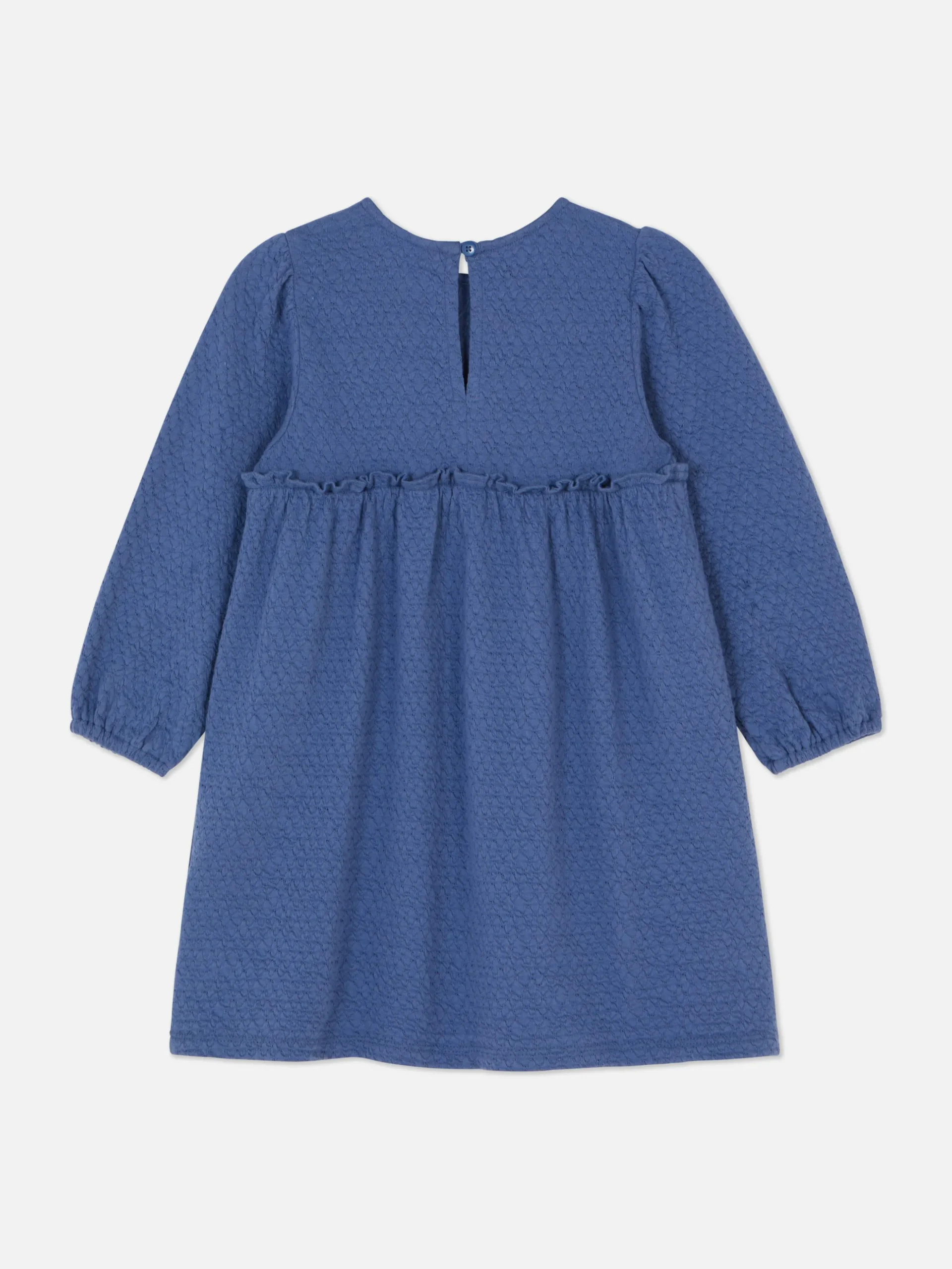 Jurk Van Getextureerde Jersey