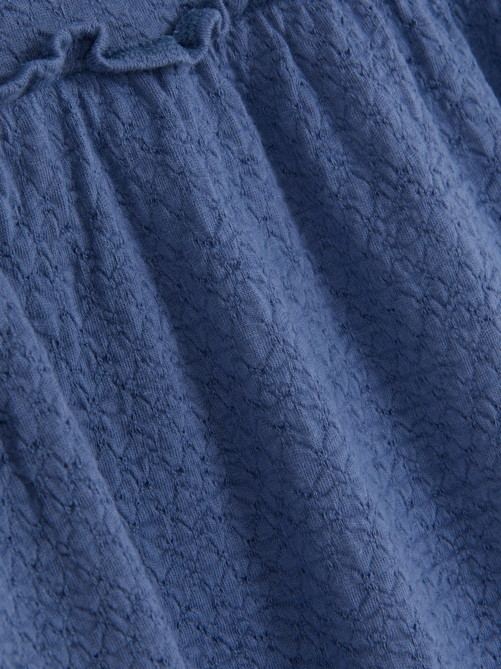 Jurk Van Getextureerde Jersey