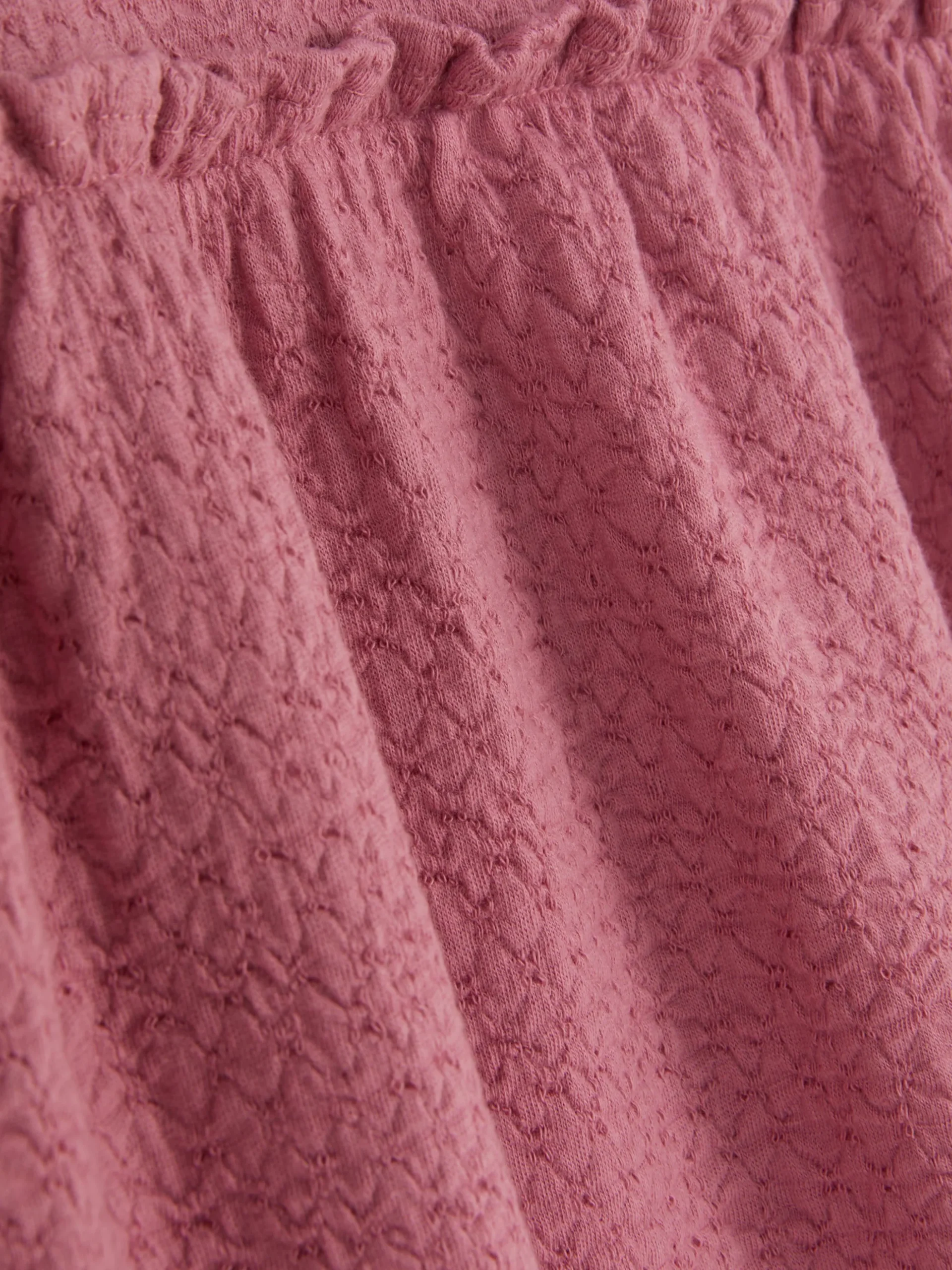 Jurk Van Getextureerde Jersey