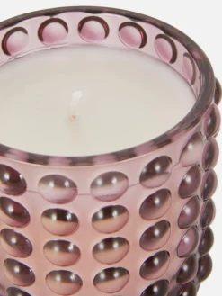 Kaars In Pot Met Bubbeltextuur