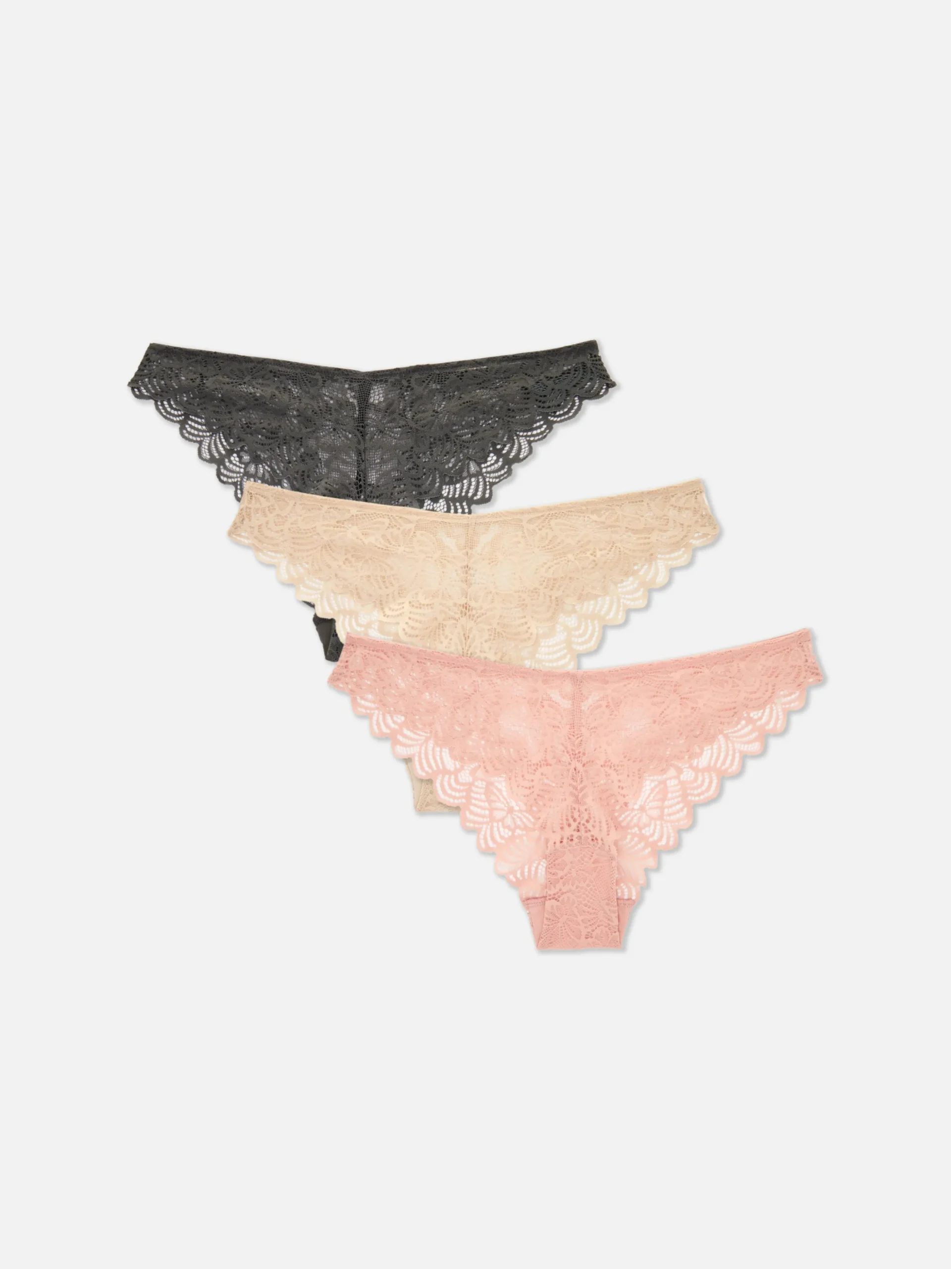 Kanten Brazilian Slips, Set Van 3