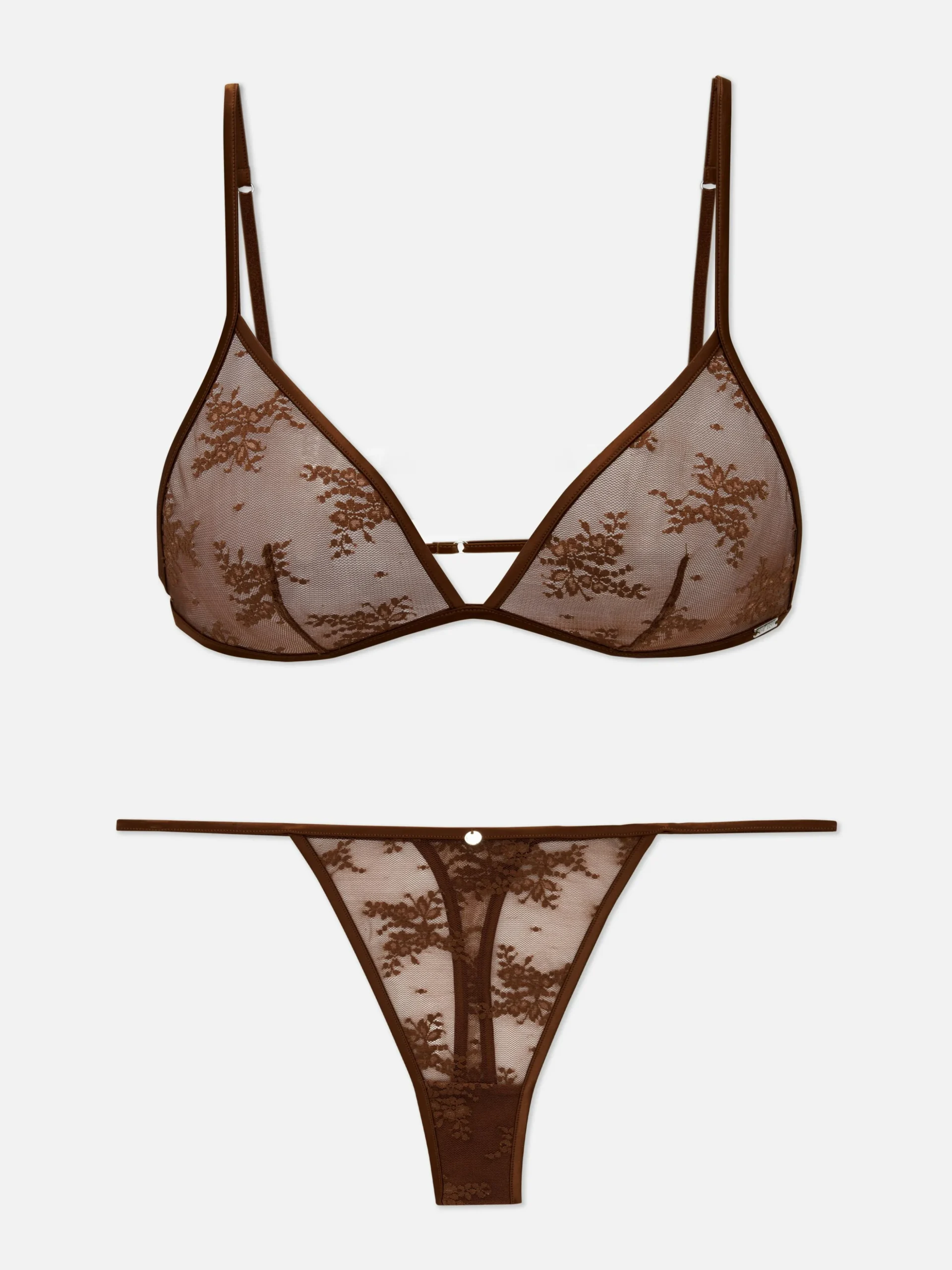 Kanten Lingerieset Met Triangelbralette The Edit