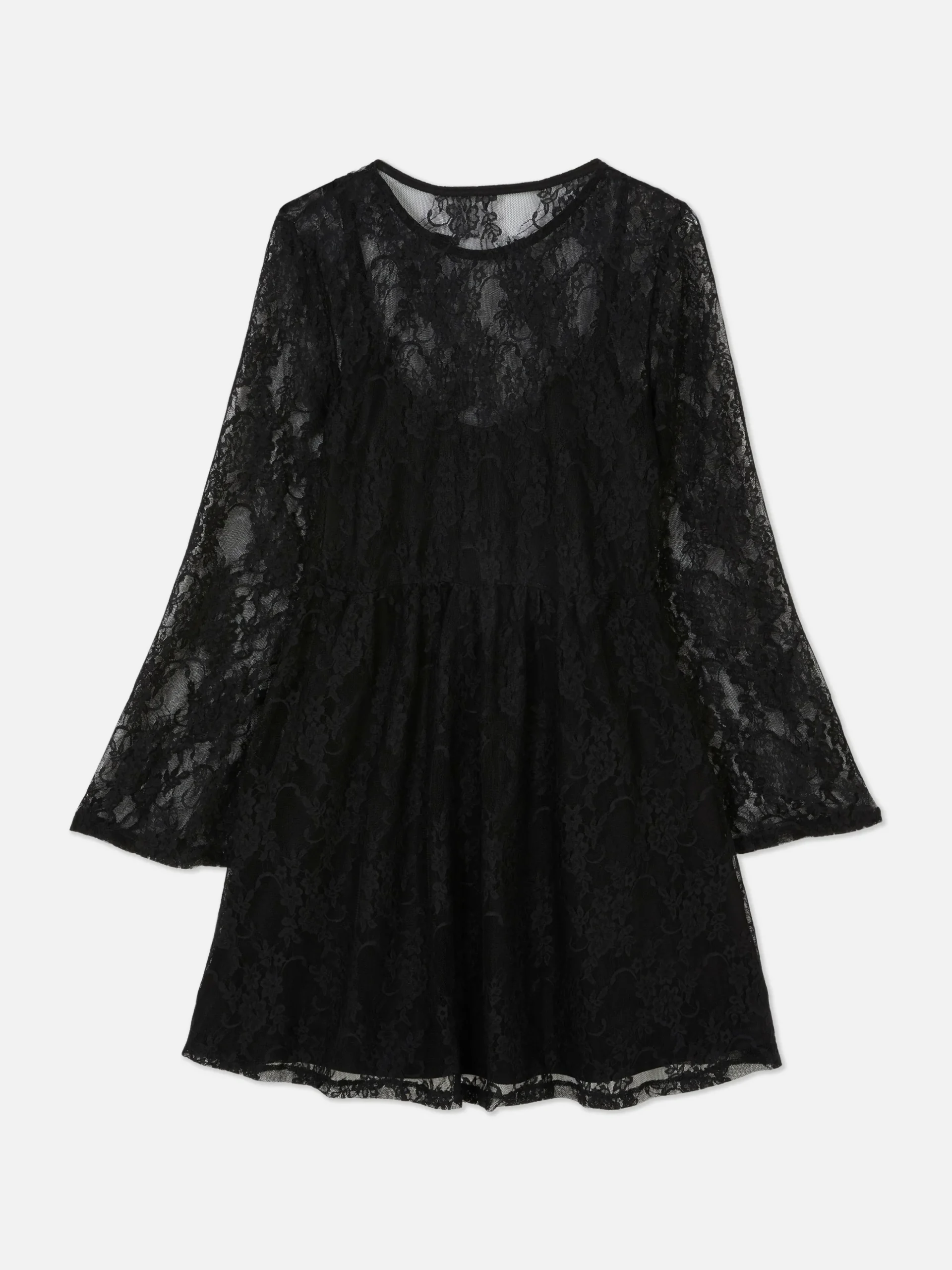 Kanten Mini-jurk Beetlejuice X Colleen Atwood