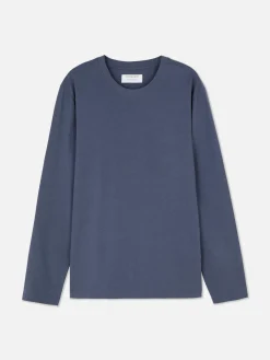 Katoenen T-shirt Met Lange Mouwen