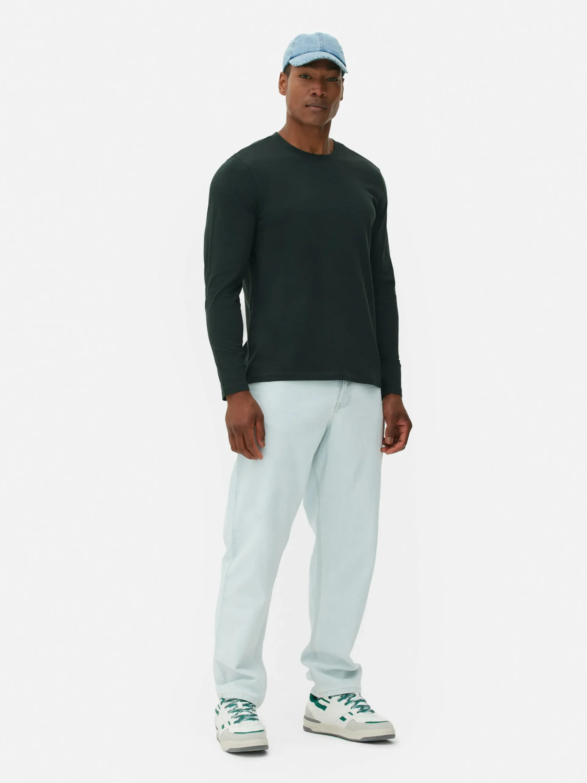 Katoenen T-shirt Met Lange Mouwen