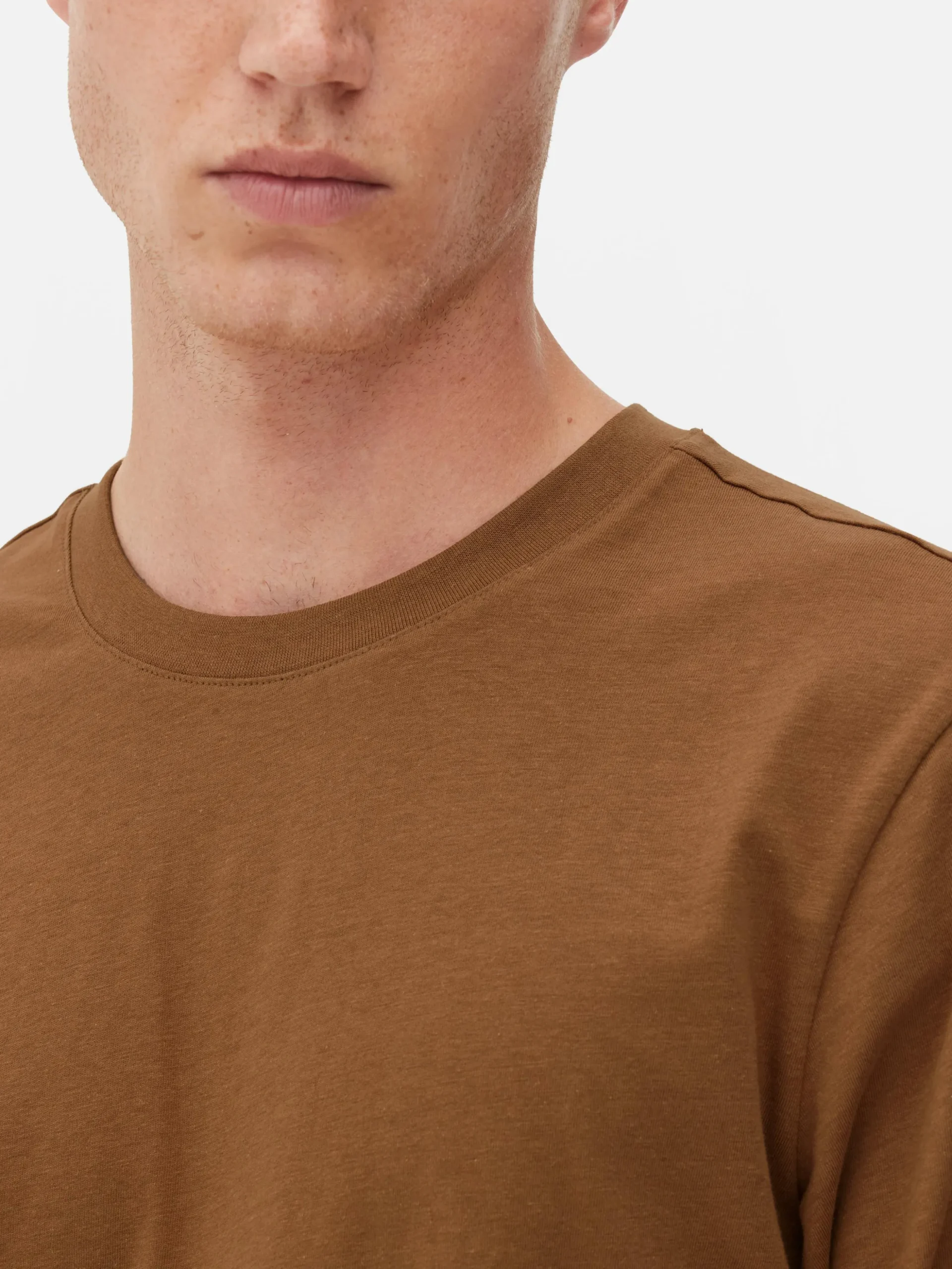 Katoenen T-shirt Met Lange Mouwen