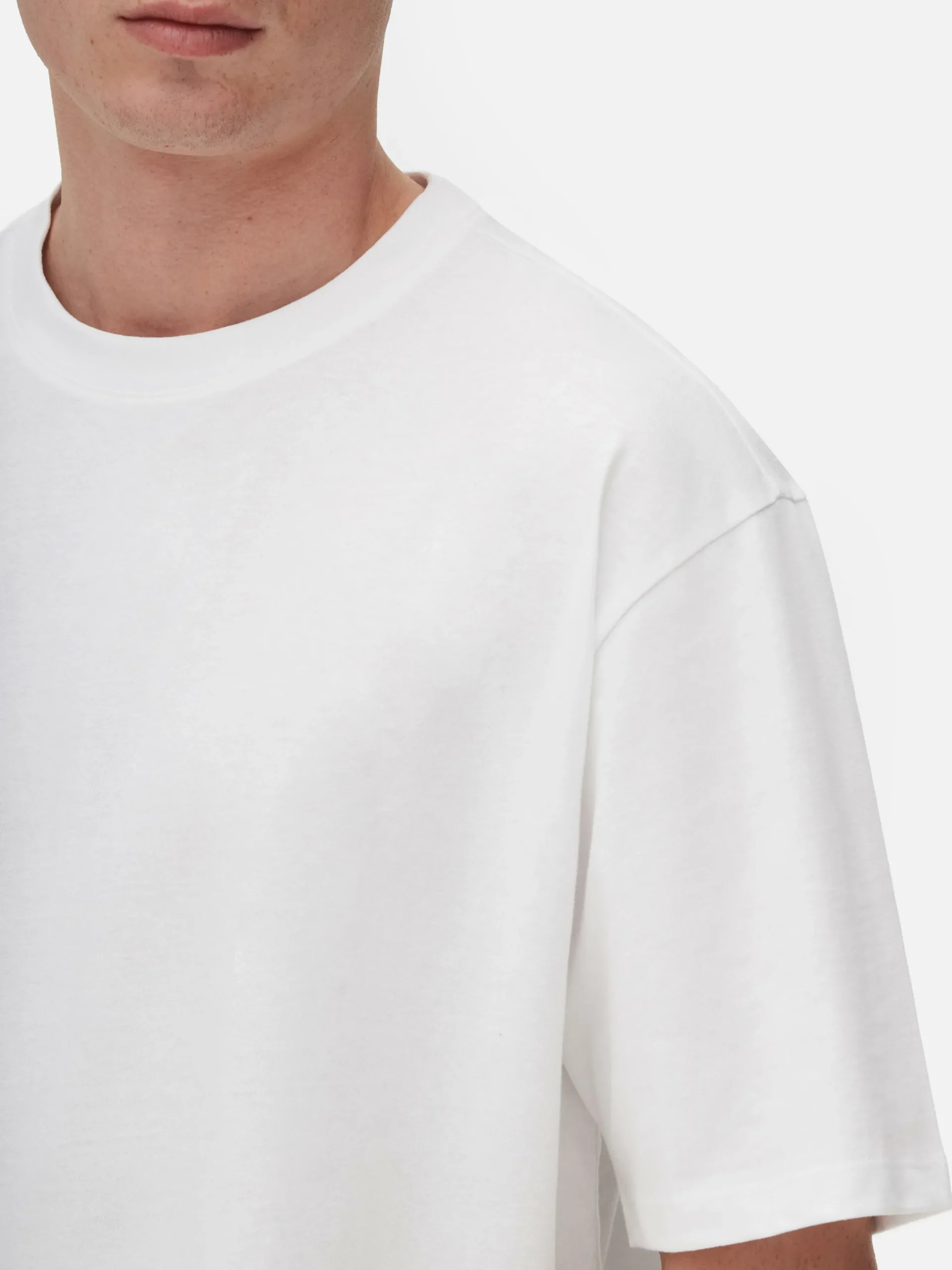 Katoenen T-shirt Met Relaxte Pasvorm