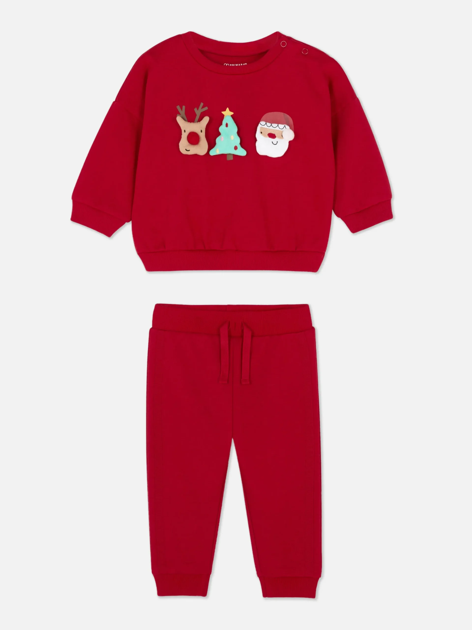 Kerstsweatshirt En Matchende Joggingbroek