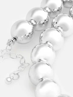 Ketting Met Metallic Bol