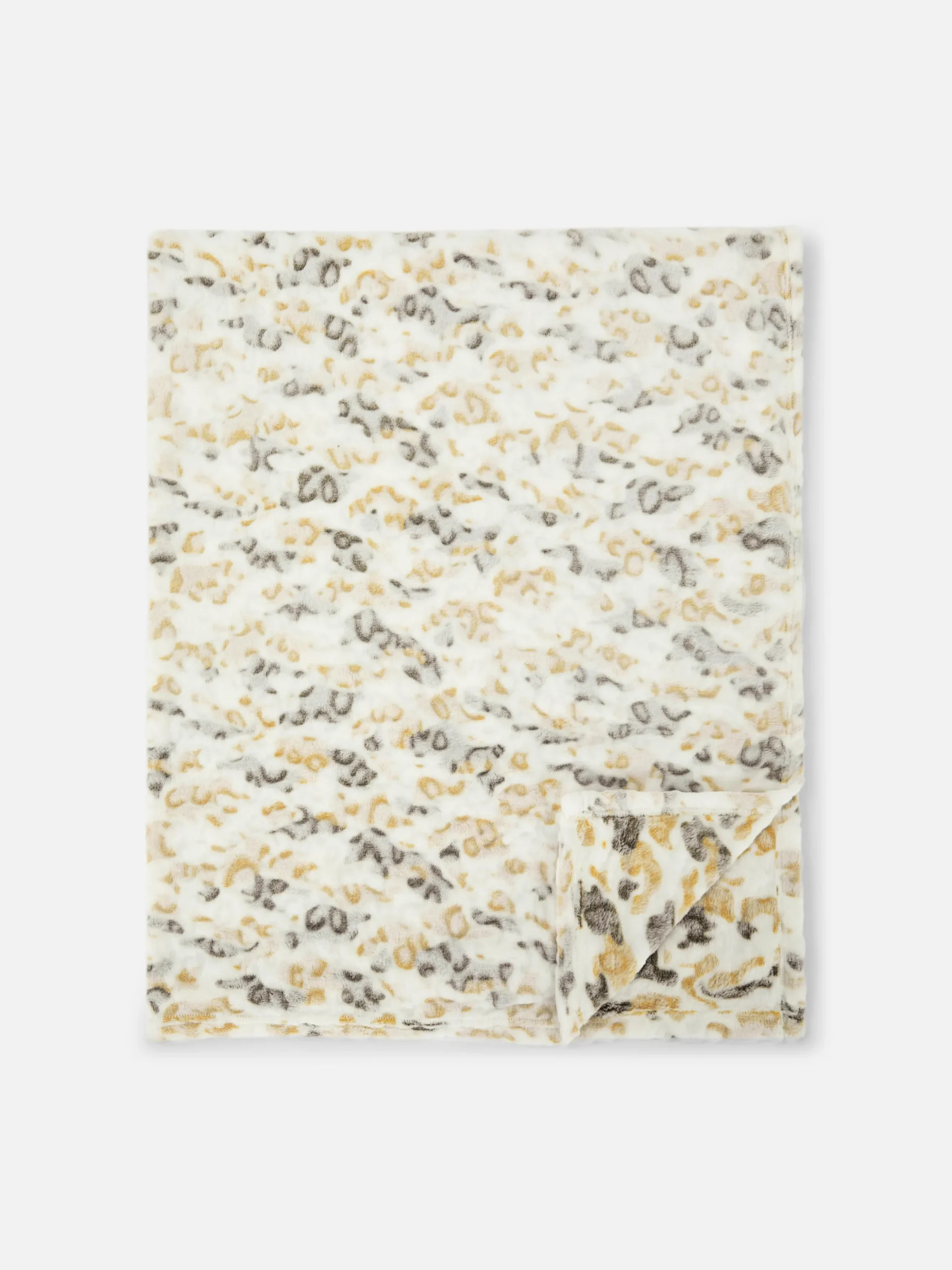 Kleine Superzachte Deken Met Cheeta-print