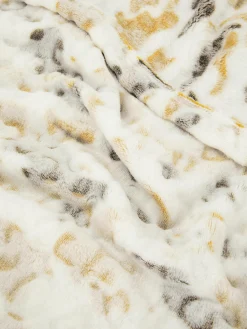 Kleine Superzachte Deken Met Cheeta-print