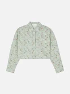 Kort Oxford-overhemd
