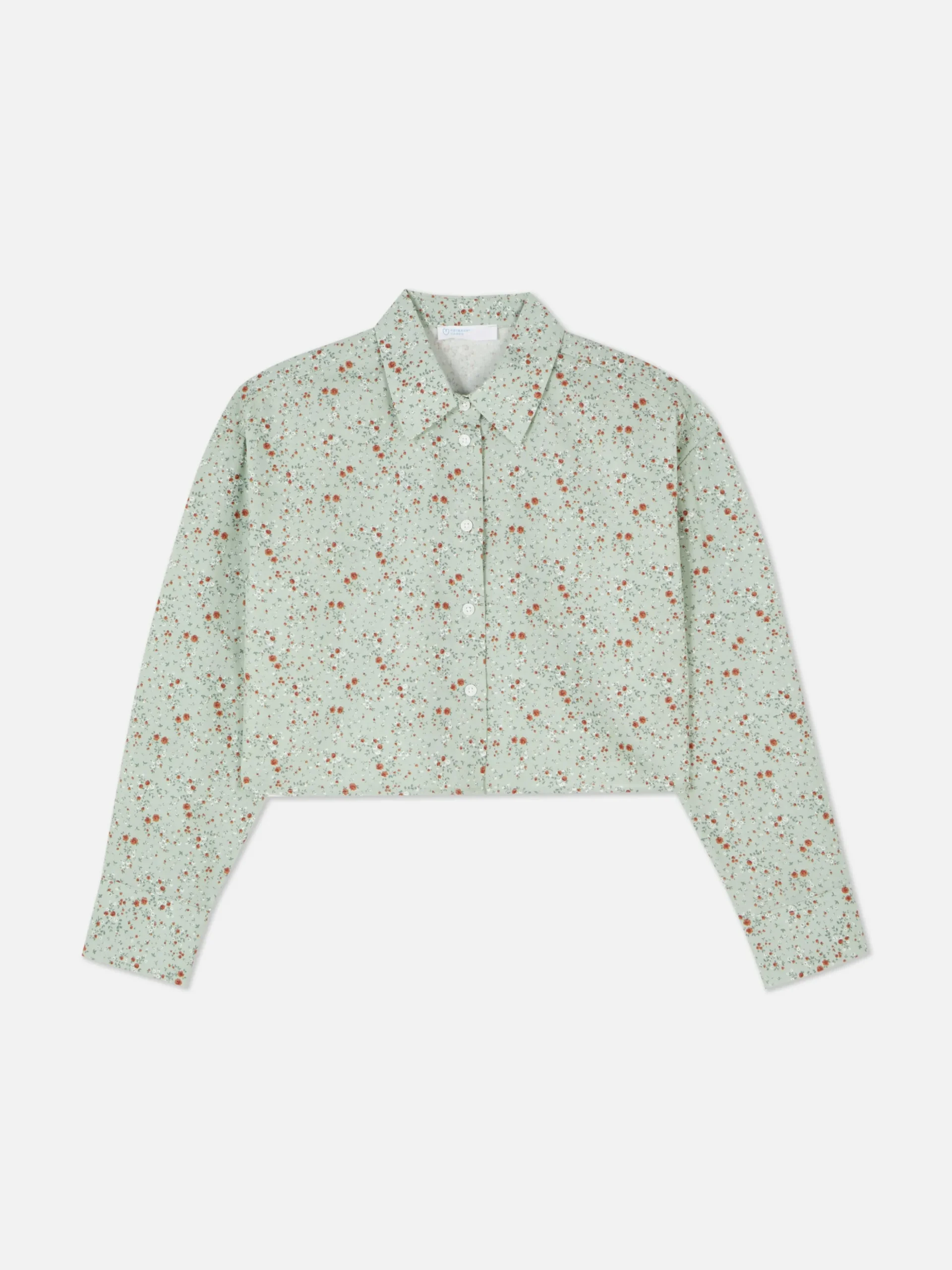 Kort Oxford-overhemd