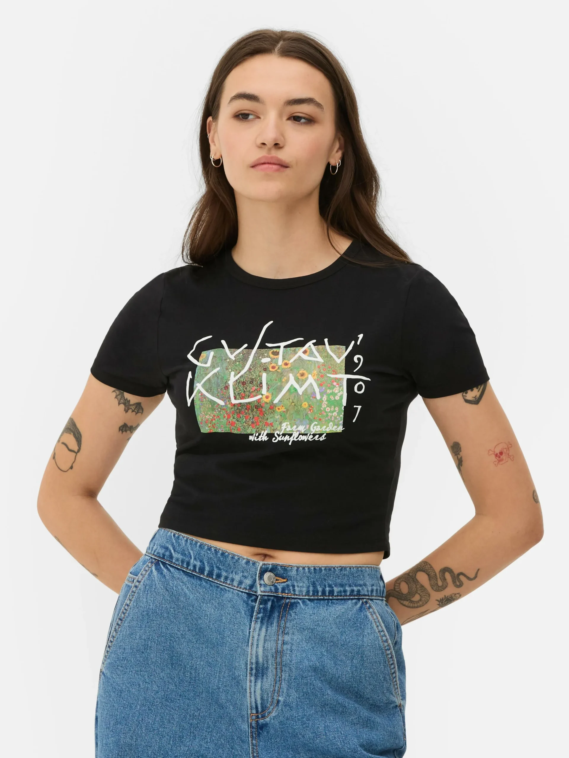 Kort T-shirt Gustav Klimt