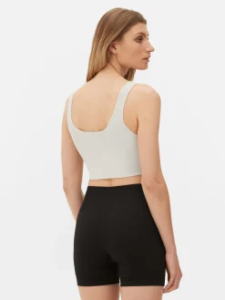 Kort T-shirt Van Ribstof