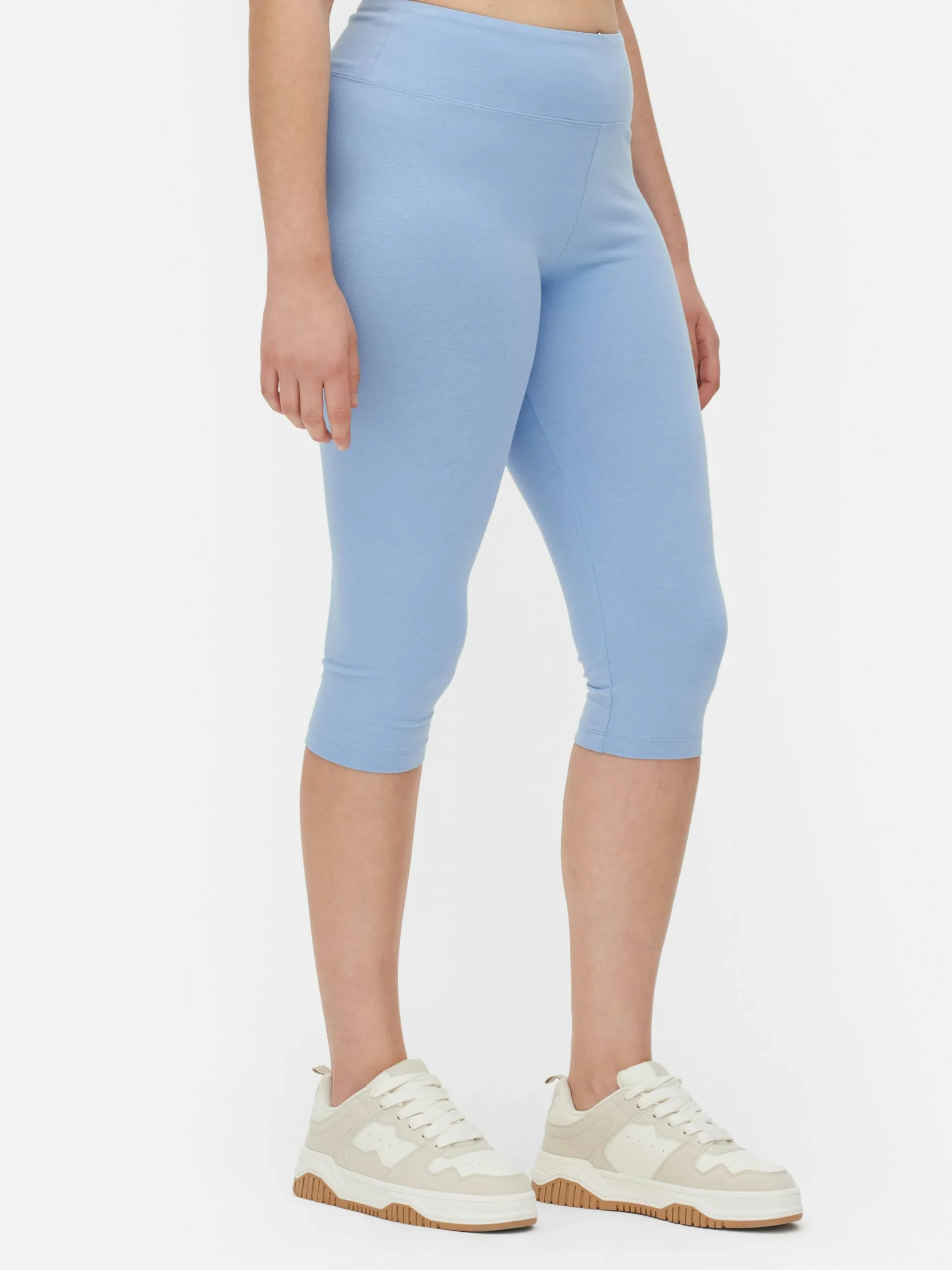 Korte Caprilegging Met Hoge Taille