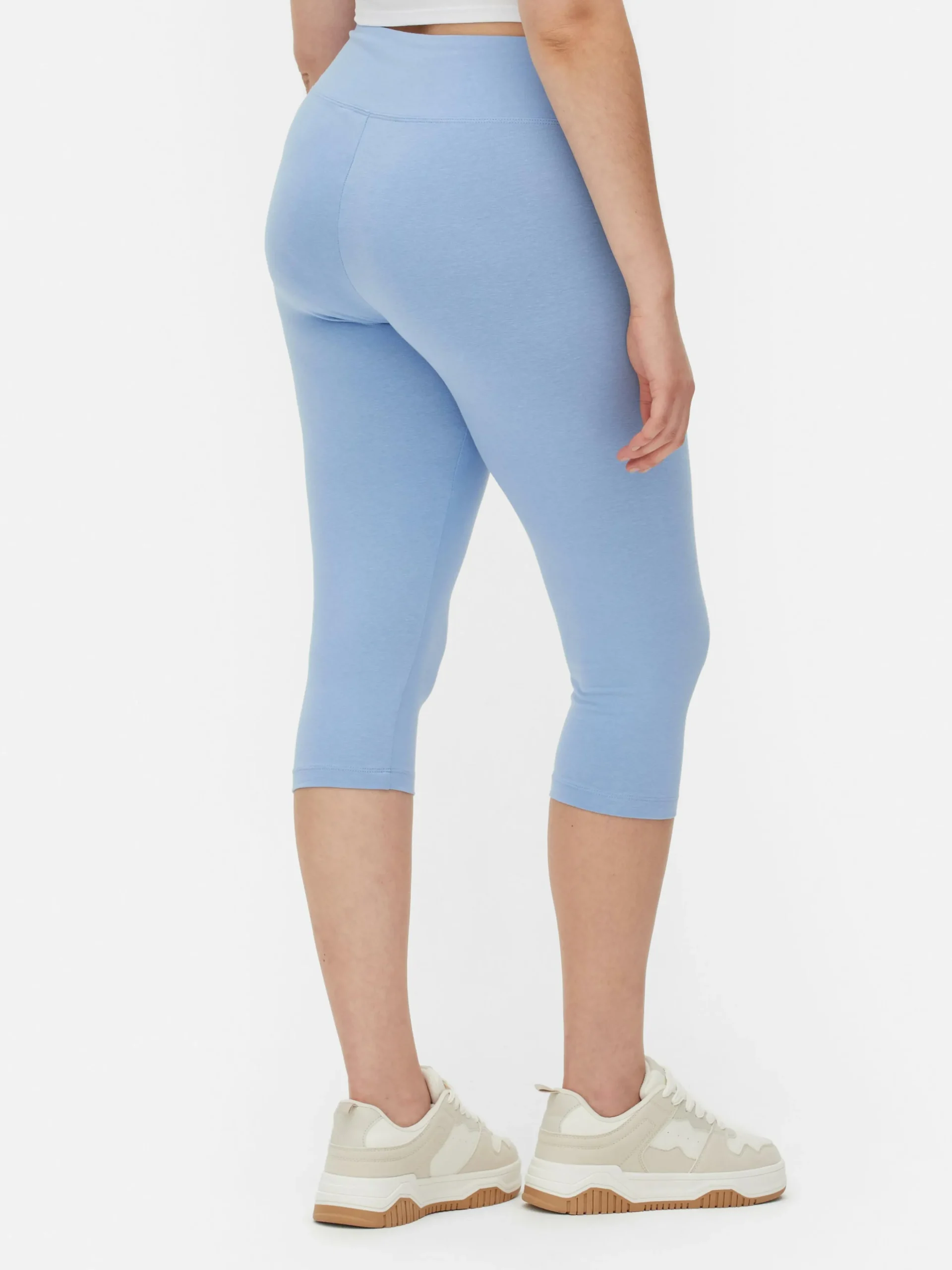 Korte Caprilegging Met Hoge Taille