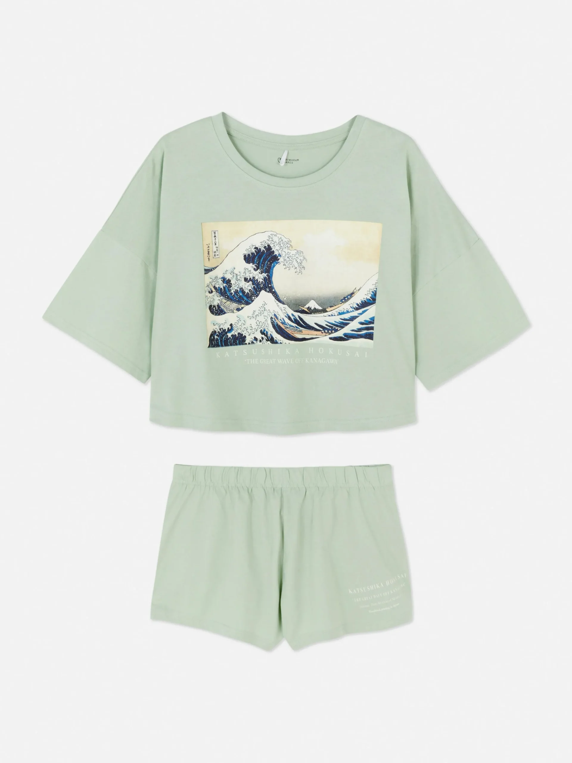 Korte Pyjama Hokusai