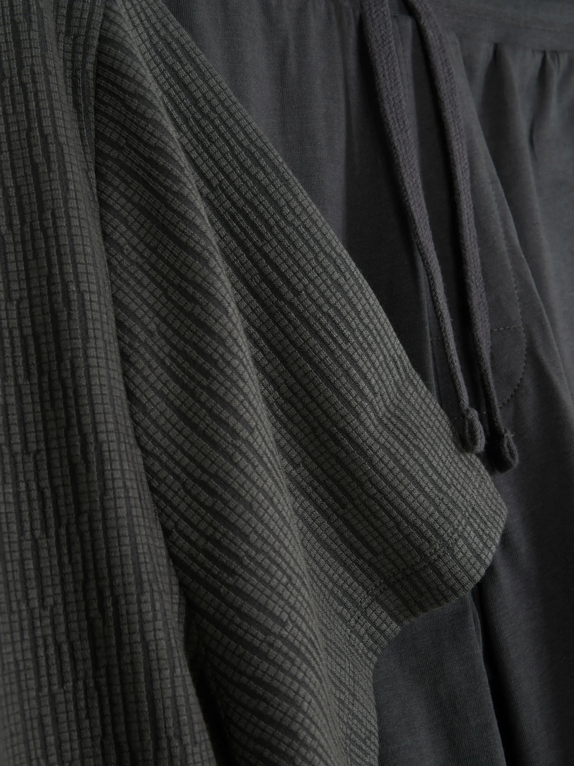 Korte Pyjama Met Textuur