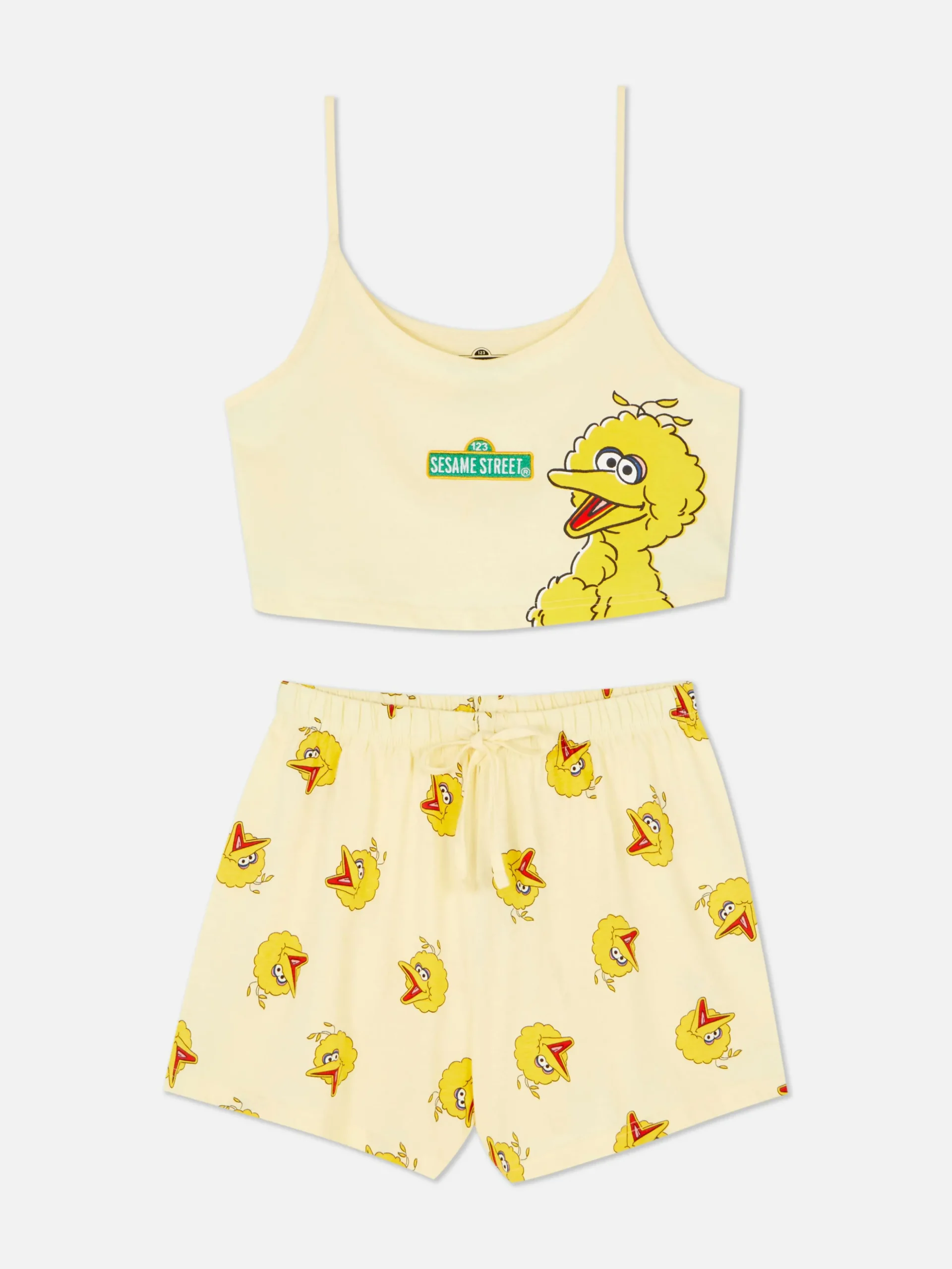 Korte Pyjamaset Sesamstraat