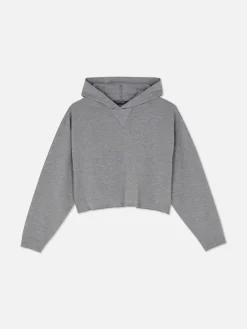 Korte Wijdvallende Hoodie