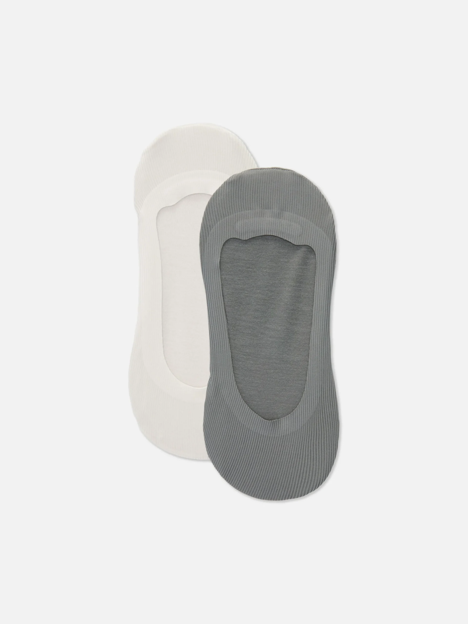 Kousenvoetjes Van Geribd Microvezel, 2 Paar