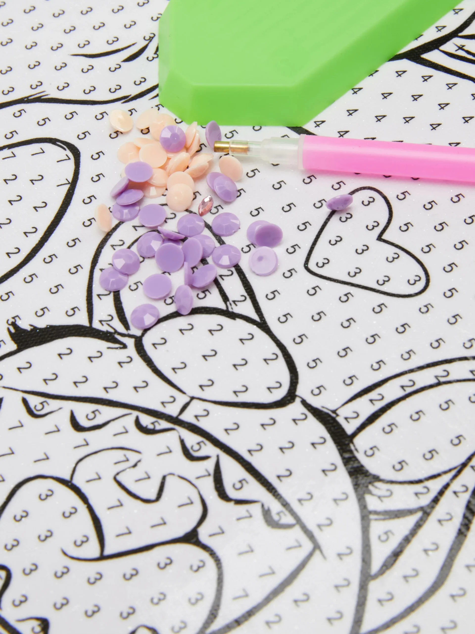 Kunstset Met Imitatie-edelstenen Disney's Stitch