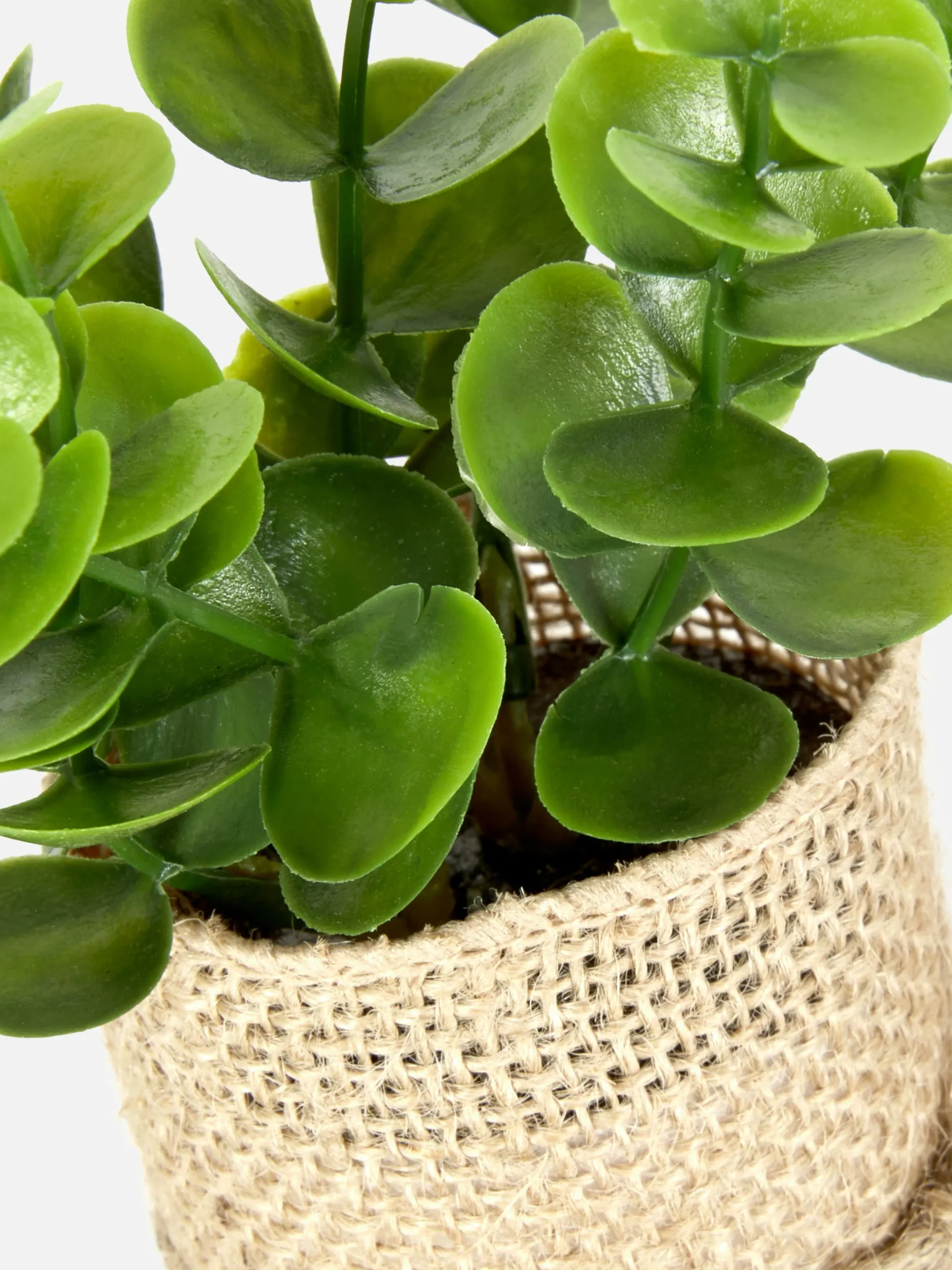 Kunstvetplant In Jute Pot